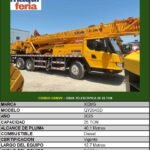 CODIGO GR002V – GRUA TELESCOPICA DE 25 TON