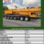 CODIGO GR004V – GRUA TELESCOPICA DE 100 TON