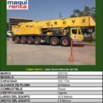 CODIGO GR017A – GRUA TELESCOPICA DE 120 TON
